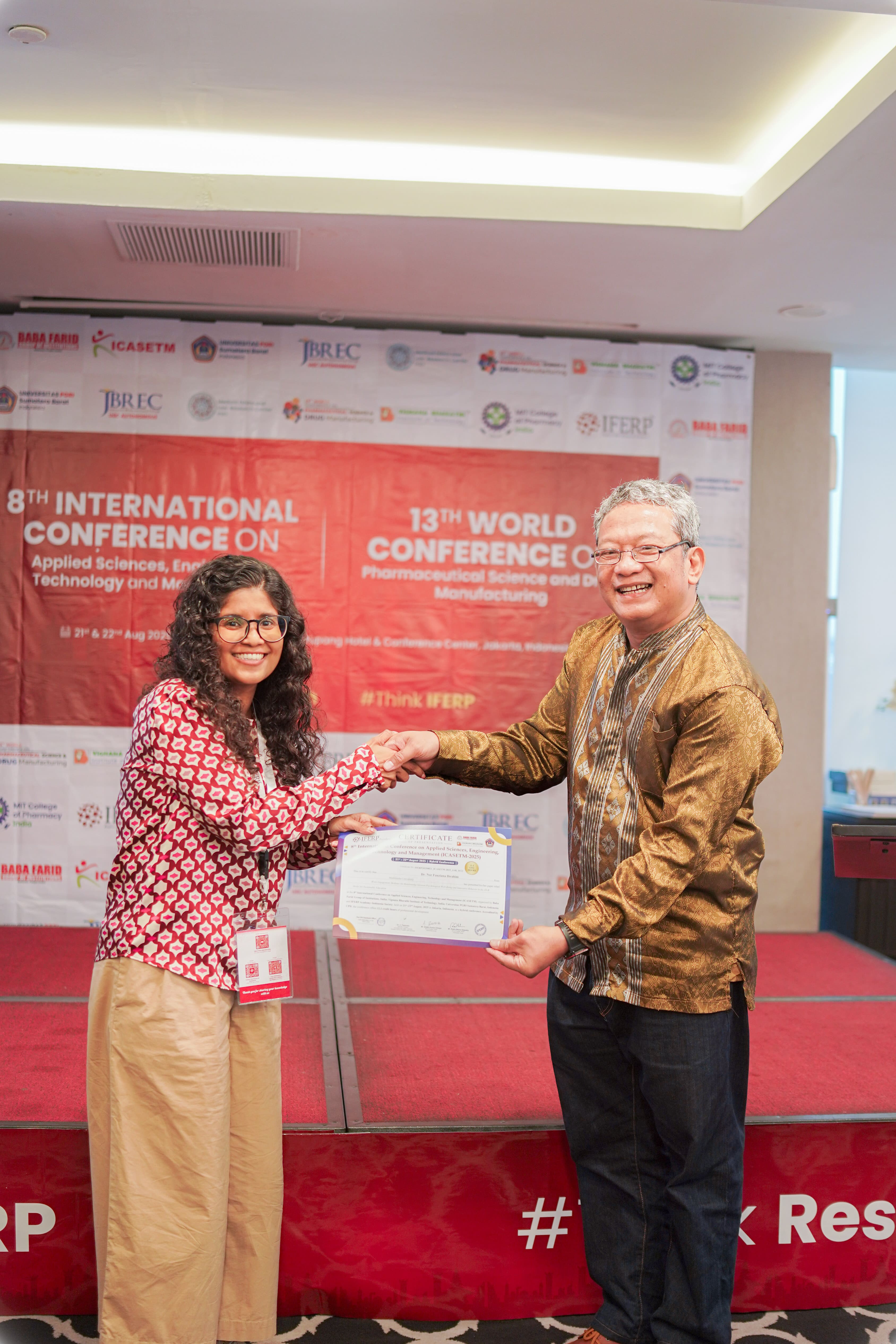 Glimpse from a past ICASETM conference